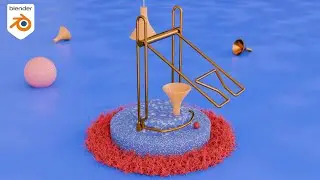 Blender Tutorial : Create This Cool 3D Animation Loop in Blender |Easy Blender Animation