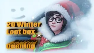 20 WINTER LOOT BOX OPENING | Overwatch