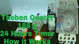 Street lights timer theben quartz 24 hours timer SUL 188 g