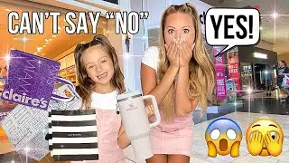 BABYSITTER CAN’T SAY “NO” AT THE MALL 🫣🛍🤑  @agset211