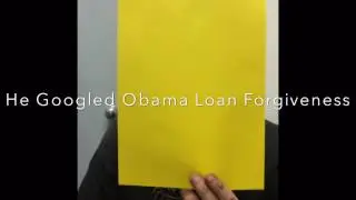Obama Loan Forgiveness Scam Interview