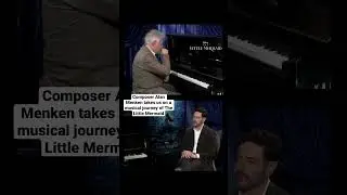 A musical journey of #TheLittleMermaid with composer #AlanMenken