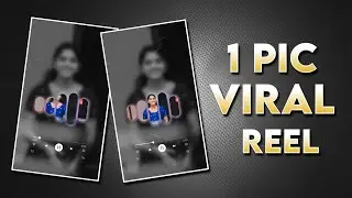 New Trending 1Pic  Reels Video Editing | Inshot Video Editing Telugu | Photo to Video Reels