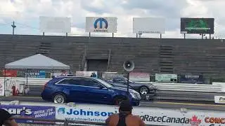 Viper GTS vs Cadillac CTS V wagon Grand Bend Motorplex
