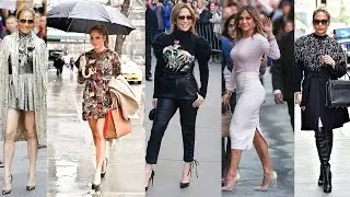 Jennifer Lopez Street Style (2017)
