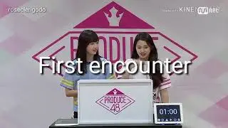 PRODUCE48 Hitomi Honda and Kim Nayoung friendship 