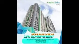 AMAIA SKIES CUBAO RENT TO OWN PROMO