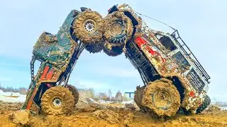The Ultimate Uphill Mud Race: Who Will Come Out on Top?