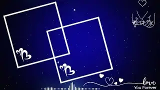 Light effect love blackscreen template video//love light effect black screen template video