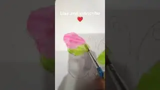 easy butterfly 🦋 painting # like and subscribe #
