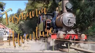 a magical steam train ride on the west coast railway 🚂 | Tasmania Adventure