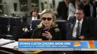 NBC: 'Many Democrats Nervous' Over Hillary Clinton's 'Stumbles' with Email Scandal