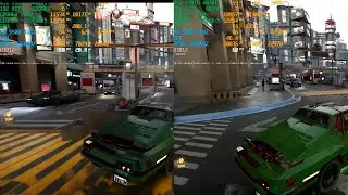 4K CYBERPUNK 2077 2.13v:  DRIVER 561.09 vs DRIVER 565.90 (RAM/VRAM USAGE) Windows 11 - 4070/R5 5500