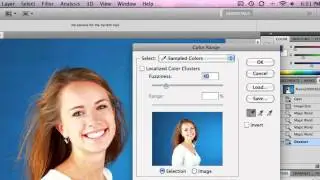Chromakey in Adobe Photoshop - green screen software tutorial