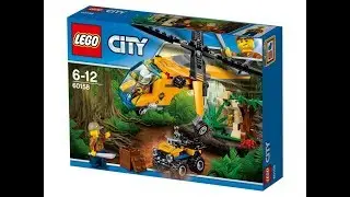 Обзор на набор лего сити джунгли (60158).