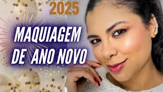 MAQUIAGEM DE ANO NOVO *FÁCIL DE FAZER PARA INICIANTES*