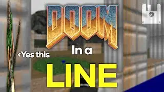 This is DOOM if it was in a singular LINE - Linear Doom