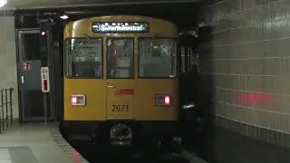 [Berlin] BVG Baureihe F79.1 - Kottbusser Tor (U-Bahn U8)
