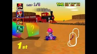 Прохождение Mario Kart 64 (на эмуляторе Nintendo 64)