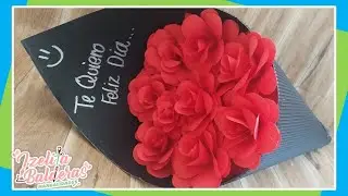 Ramo de Rosas de papel