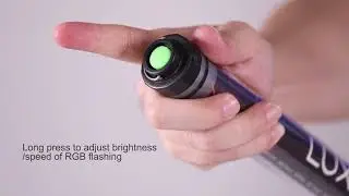 LUXCEO P7RGB Waterproof Stick Handheld Light RGB LED Video Photography Lighting