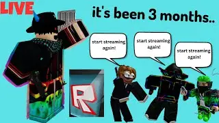 i haven't livestreamed in 3 months..
