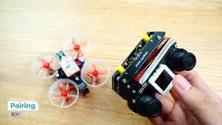 M5Stamp Fly ESP32-S3 drone and Atom Joystick demo