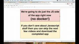 Docker and Kubernetes The Complete Guide: Building a Multi Container Application (08/18)