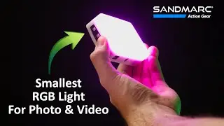 Sandmarc Prolight RGB Mini Review | The Smallest RGB Video Light For Mobile Photography | iPhone 13
