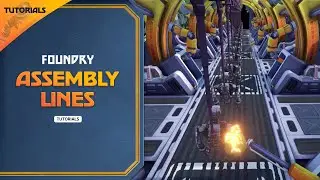 How to build an army of robots using Assembly Lines | FOUNDRY Beginner's tutorial by  @FluxoBuilds