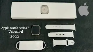 Apple watch series 8 unboxing!