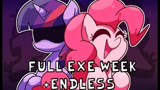 Friday Night Funkin': VS SONIC.EXE FNF but it's Pinkie Pie VS Twilight Mod Full Combo (Hard)