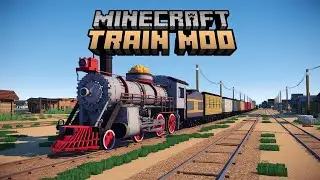 Create Train Mod In Minecraft | Create mod Train | Yoi Mod