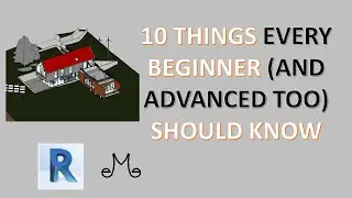 10 things every beginner should know - Revit tutorials