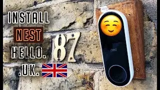 NEST HELLO Door Bell Installation 24Volt UK - 🔥tutorial🔥