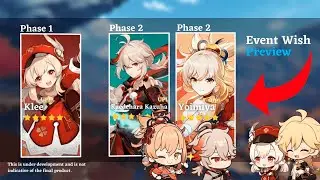 Реран Кадзухи в следуещем патче? | Баннеры патчей 2.7 и 2.8 | Genshin Impact