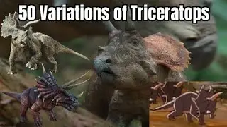 50 Variations of Triceratops