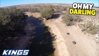 Graham & Shaun Follow The Darling River To Menindee! 4WD Action 