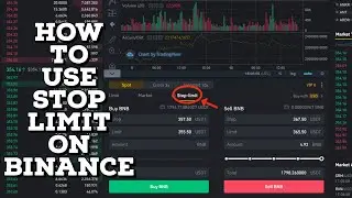 How to Use Stop Limit on Binance - Binance Stop Limit