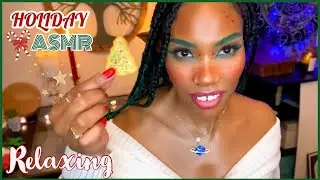 ASMR🎄Holiday Edition | 🧝🏽‍♀️Treats & Triggers | Relaxing 🔔 Bells & Tinsel