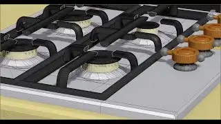3ds max варочная панель. Часть 2. Поверхность для конфорок