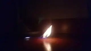 Газ горит (slowmotion)