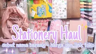 SHOPEE STATIONERY HAUL #1 | INDONESIA