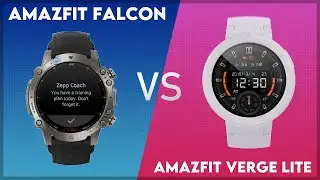 Amazfit Falcon vs Amazfit Verge Lite Comparison