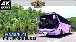 ETS2 FLORIDA TRANSPORT INC. BUS TRIP TO TUGUEGARAO VIA TPLEX | + BUS MOD DOWNLOAD V1.40