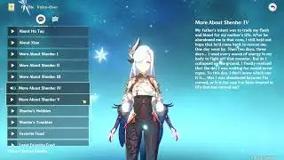 Shenhe all English voicelines [Genshin Impact]