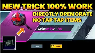 No Tap Tap Trick of Pubg kr crate opening| Pubg kr crate opening today vpn trick | pubg japan server
