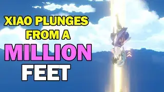 Xiao plunges from a million feet
