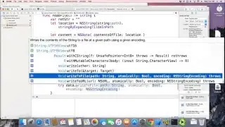 iOS Swift 2.2 Mobile Development - Lecture 5/25 -Files and Classes