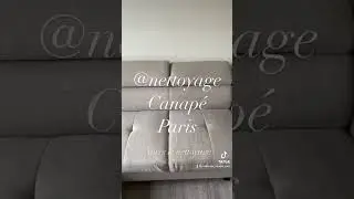 Nettoyage canapé 